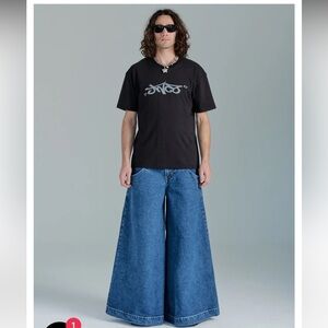 JNCO convict 50” dark stone men’s jeans size large